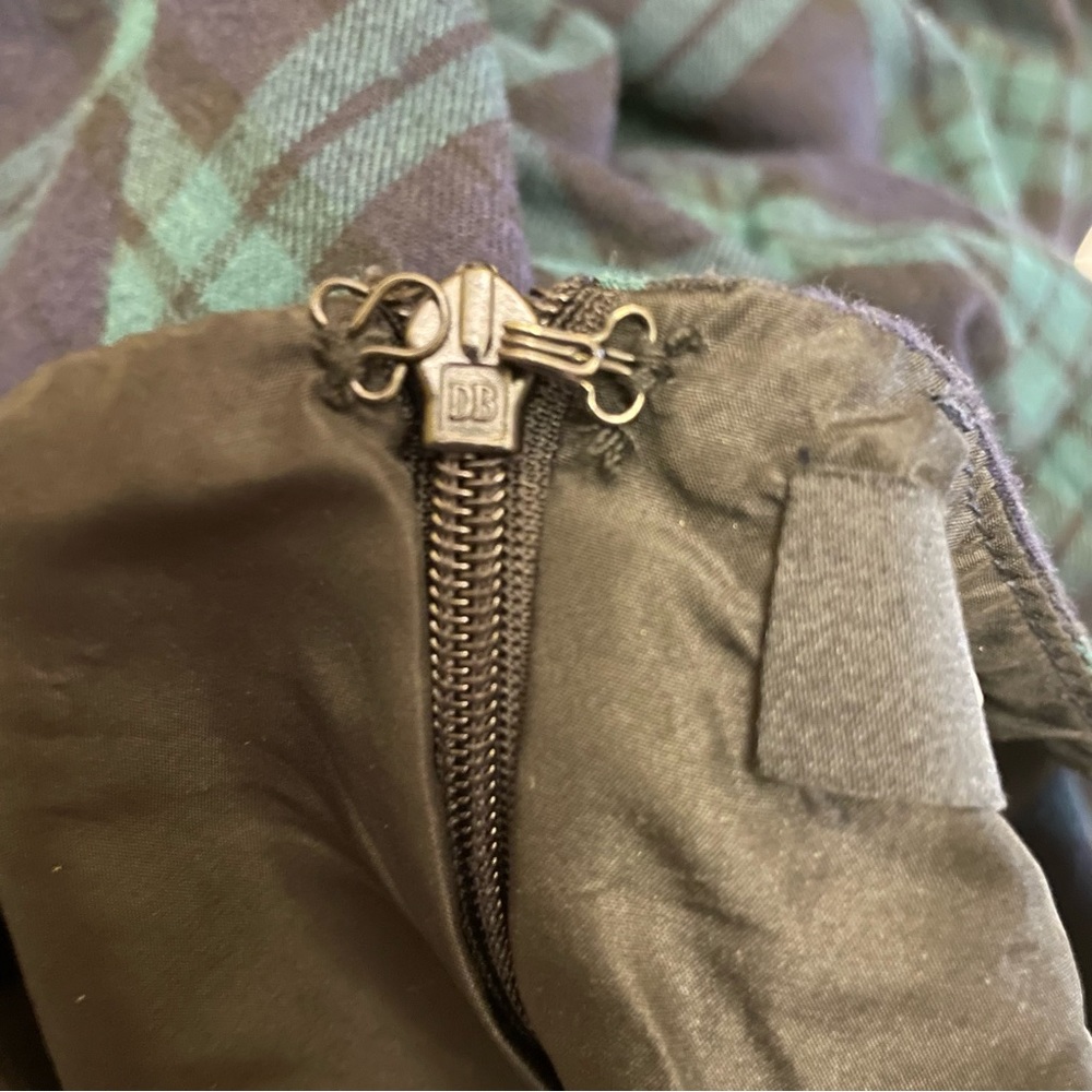 DO+BE Dress Women’s Cutout Wrap Midi Tartan ‘Plaid Behavior' Small - Picture 16 of 16